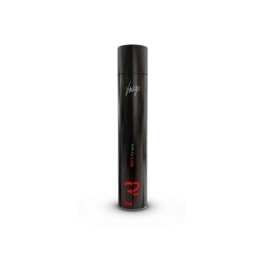 flacone lacca spray nero con scritte rosse brand Vitality's Weho Fix Spray